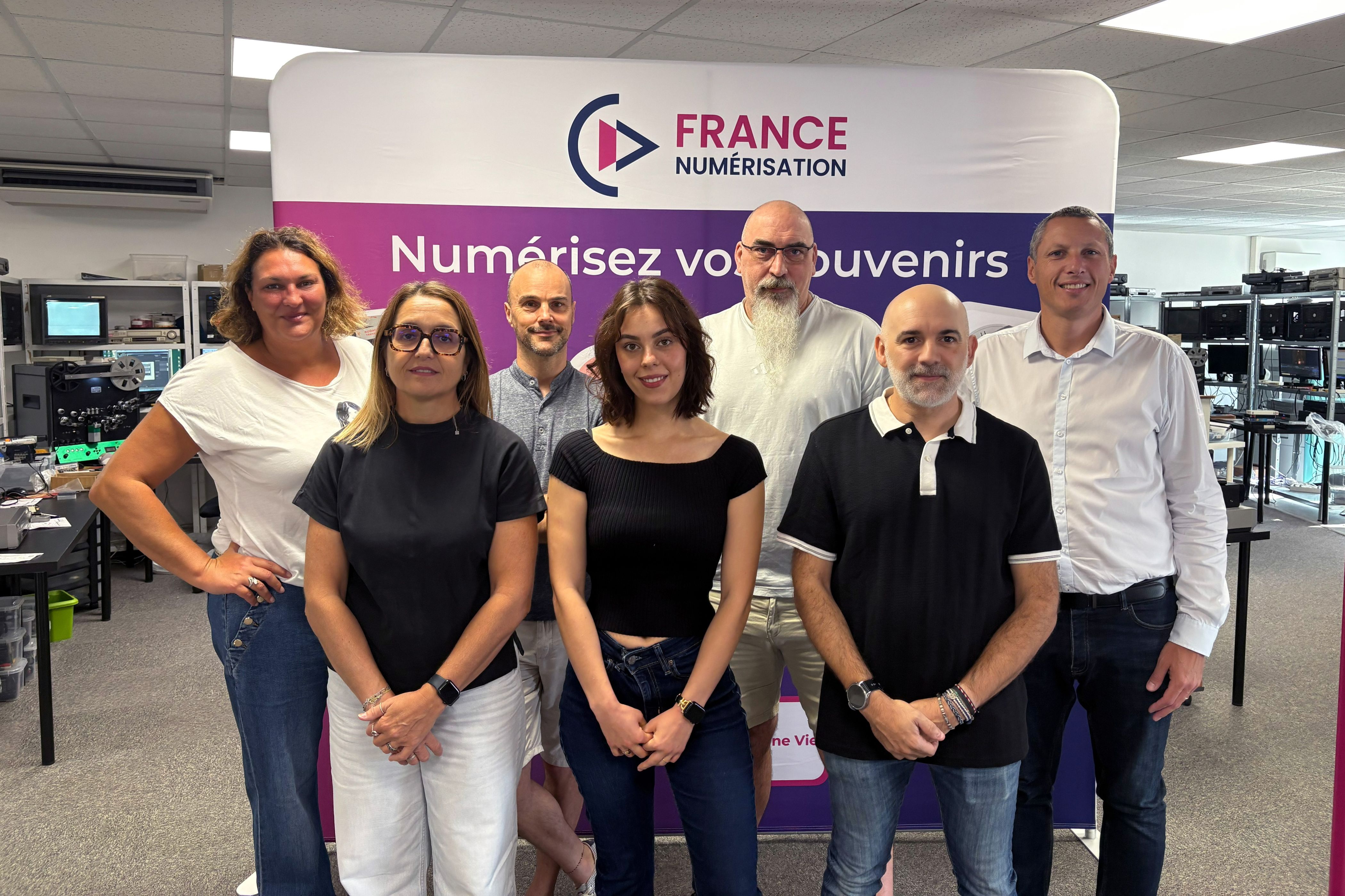 Equipe france Numérisation